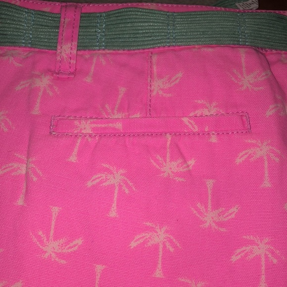 NWT Mossimo Canvas Palm Tree Shorts, size 17 - Picture 5 of 9